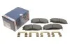 Тормозные колодки передние дисковые BOSCH 0986494650 (фото 2)