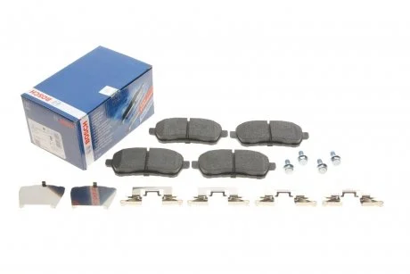 Гальмівні колодки передні дискові BOSCH 0986494652
