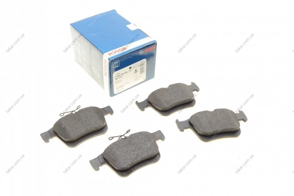 Тормозные колодки задние дисковые BOSCH 0 986 494 659 (фото 1)