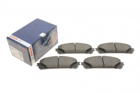 Гальмівні колодки передні дискові BOSCH 0986494686