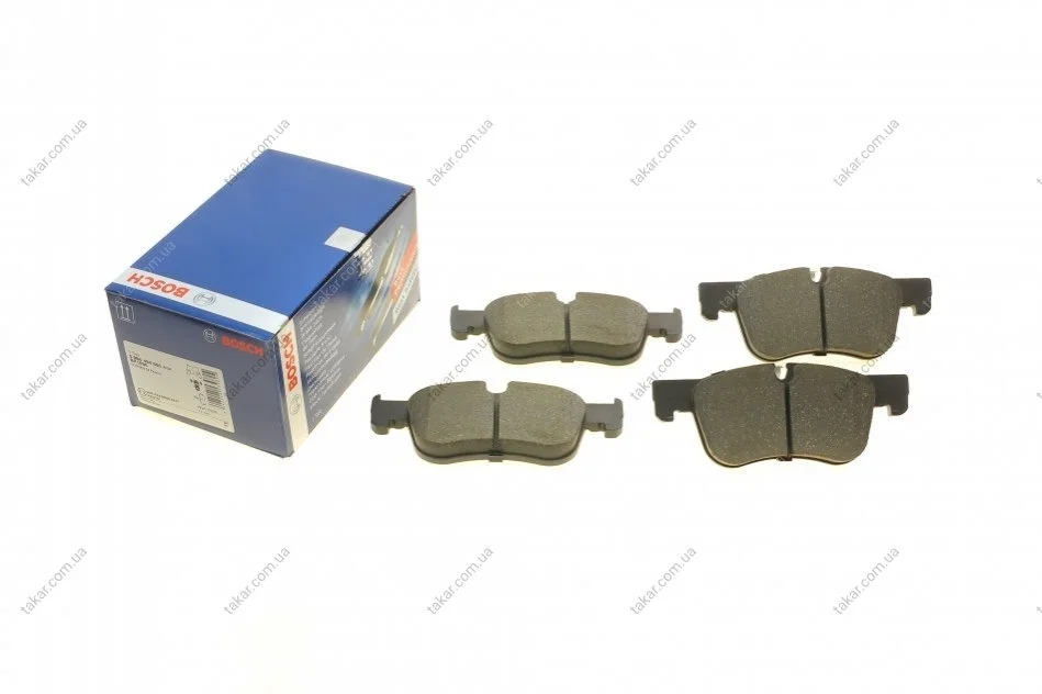 Гальмівні колодки передні дискові BOSCH 0986494695 (фото 1)
