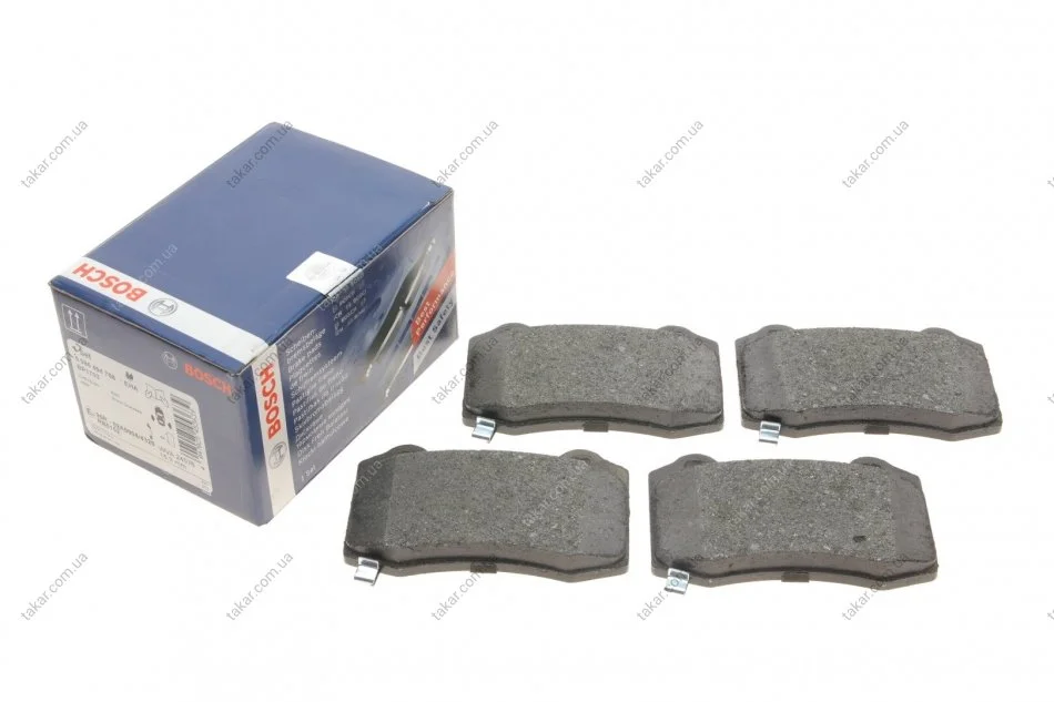 Тормозные колодки задние дисковые BOSCH 0986494708 (фото 1)