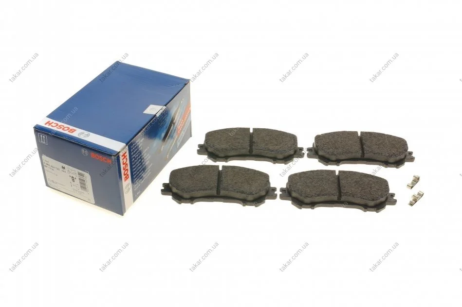 Гальмівні колодки передні дискові BOSCH 0 986 494 720 (фото 1)