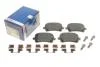 Тормозные колодки задние дисковые BOSCH 0 986 494 731 (фото 1)