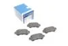 Гальмівні колодки задні дискові BOSCH 0 986 494 732 (фото 1)