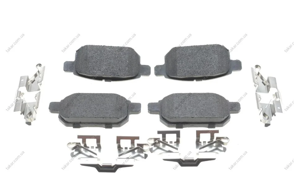 Тормозные колодки задние дисковые BOSCH 0986494748 (фото 1)