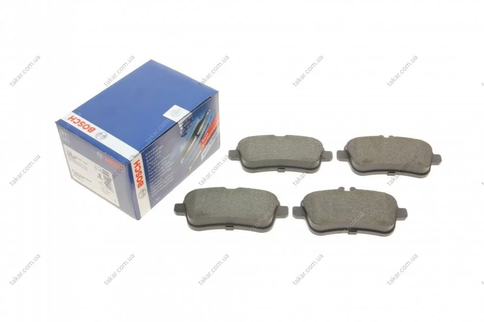 Тормозные колодки задние дисковые BOSCH 0986494771 (фото 1)