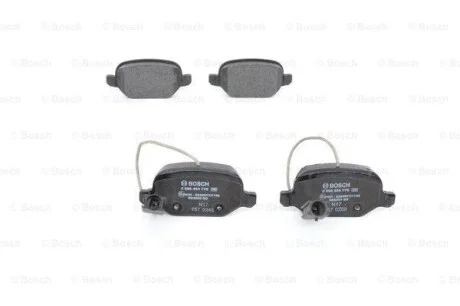 Гальмівні колодки задні дискові BOSCH 0986494776