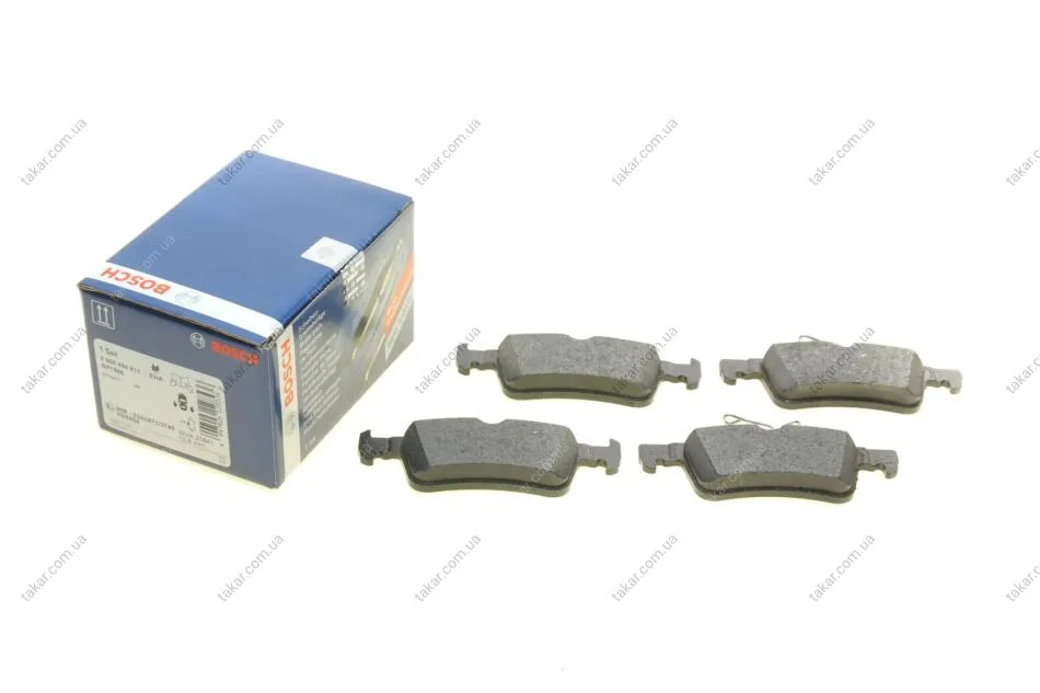 Гальмівні колодки задні дискові BOSCH 0 986 494 811 (фото 1)