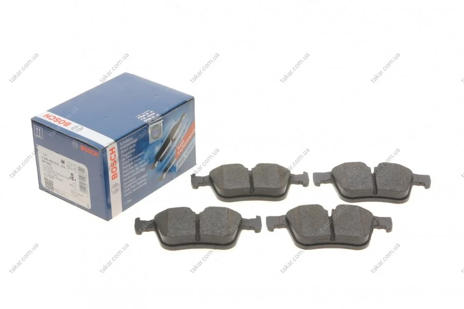 Гальмівні колодки дискові BOSCH 0986494819 (фото 1)