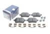 Тормозные колодки дисковые с звуковым предупреждением износа 0 986 494 825 BOSCH 0986494825 (фото 2)