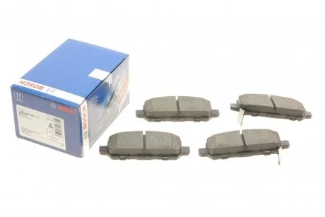 Тормозные колодки задние дисковые BOSCH 0986494838