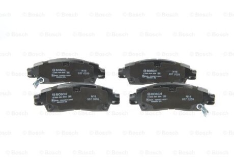 ДИСКОВI КОЛОДКИ ЗАДНI BOSCH 0986494858 (фото 1)