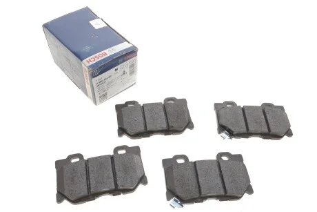 Тормозные колодки дисковые BOSCH 0986494863
