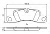 Тормозные колодки дисковые BOSCH 0986494869 (фото 1)
