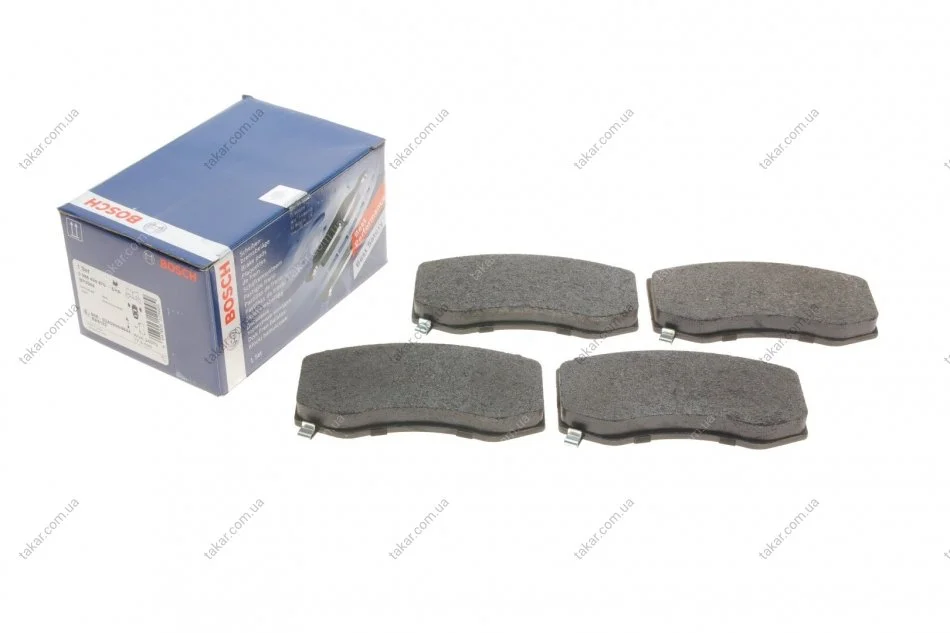 Тормозные колодки передние дисковые BOSCH 0986494870 (фото 1)