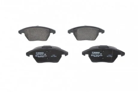 Тормозные колодки дисковые BOSCH 0986494877