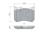 Гальмівні колодки дискові BOSCH 0986494968 (фото 8)