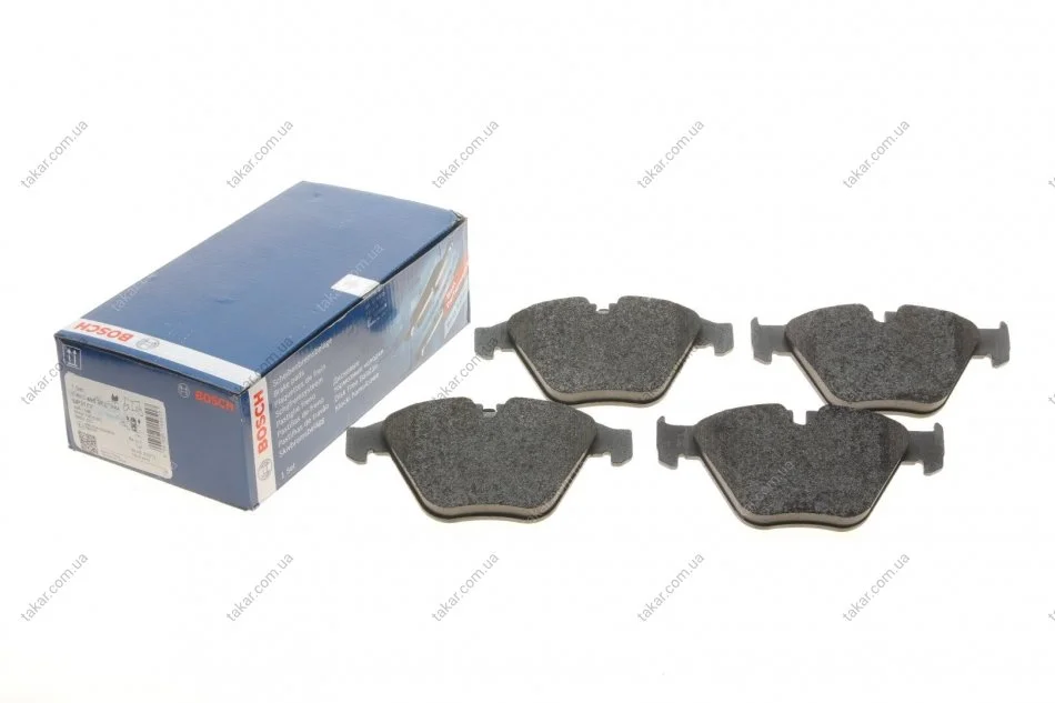 Тормозные колодки передние дисковые BOSCH 0986495082 (фото 1)