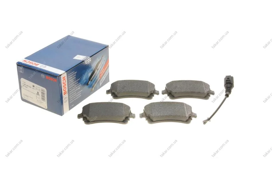 Гальмівні колодки задні дискові BOSCH 0 986 495 094 (фото 1)