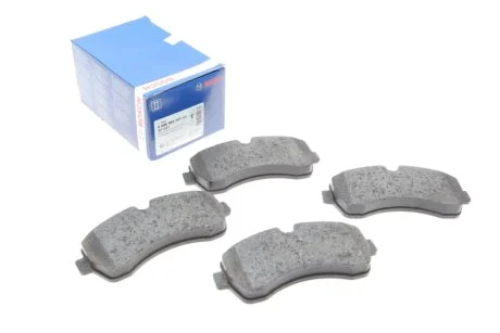 Гальмівні колодки передні дискові BOSCH 0986495107