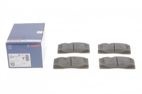 Гальмівні колодки передні дискові BOSCH 0986495138