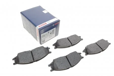 Тормозные колодки передние дисковые BOSCH 0986495146