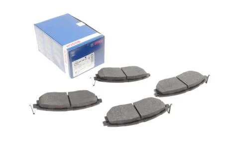 Гальмівні колодки передні дискові BOSCH 0 986 495 156