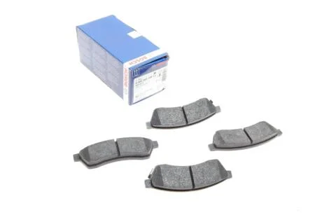 Гальмівні колодки задні дискові BOSCH 0 986 495 168