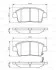 Гальмівні колодки дискові BOSCH 0986495242 (фото 1)