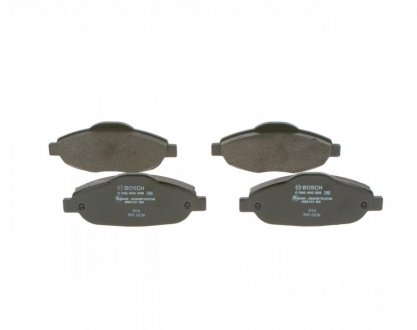 Тормозные колодки дисковые передние без датчика износа BOSCH 0 986 495 266