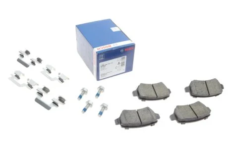 Гальмівні колодки задні дискові BOSCH 0 986 495 319