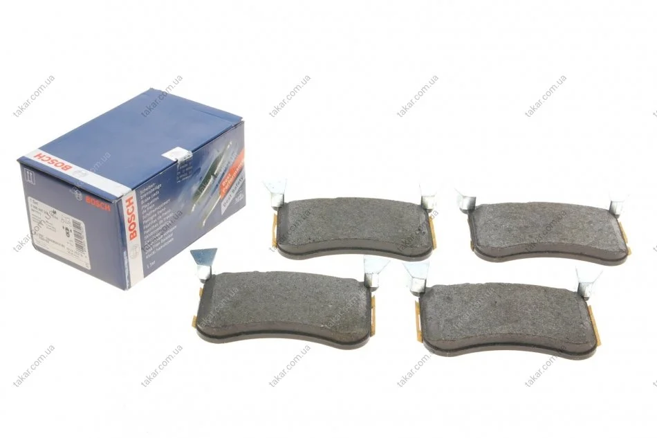 Гальмівні колодки дискові BOSCH 0986495398 (фото 1)