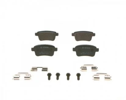 Тормозные колодки дисковые BOSCH 0986495418