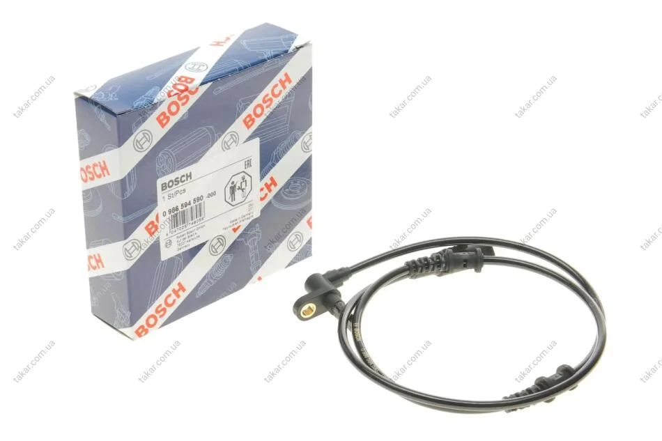 Датчик зношування гальмівних колодок. BOSCH 0 986 594 590 (фото 1)