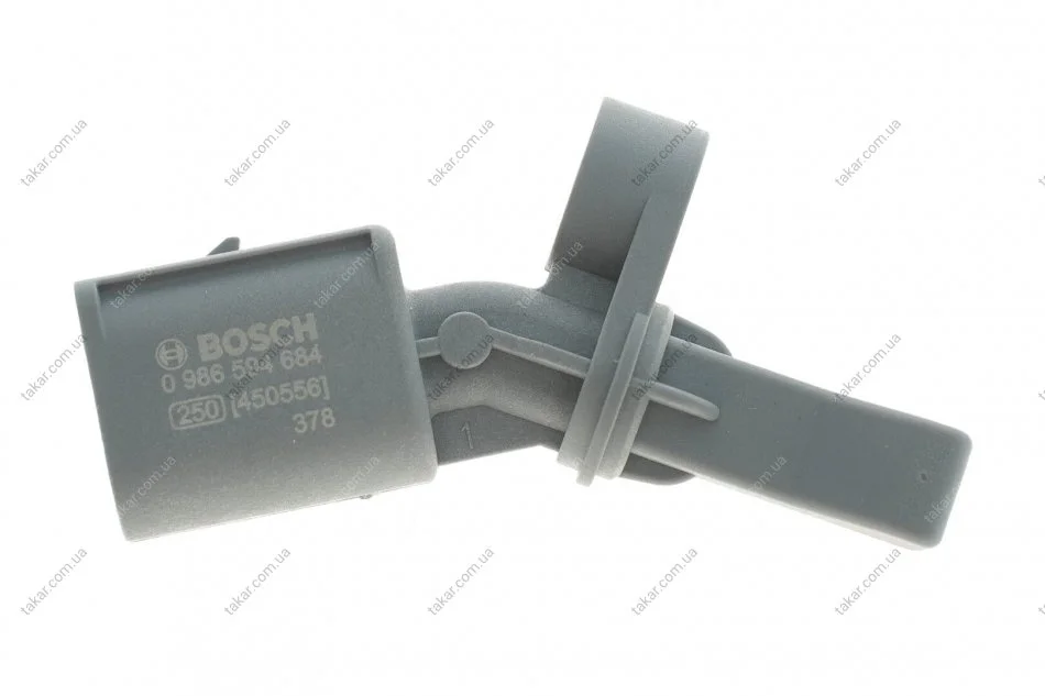 Датчик АБС (ABS) задний правый BOSCH 0986594684 (фото 1)