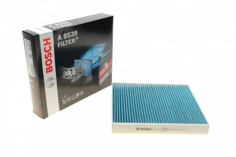 Фільтр салону антибактеріальний, вугільний BOSCH 0 986 628 539