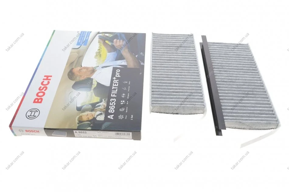 Фільтр салону BOSCH 0986628653 (фото 1)