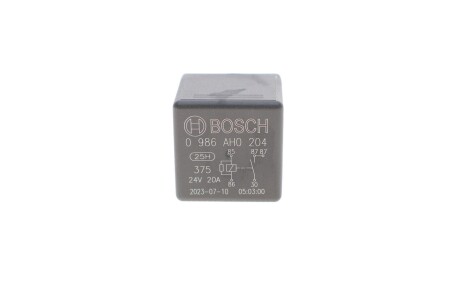 Реле 24V 20A BOSCH 0986AH0204