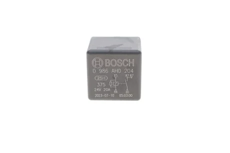Автомобильное реле 24V BOSCH 0986AH0204