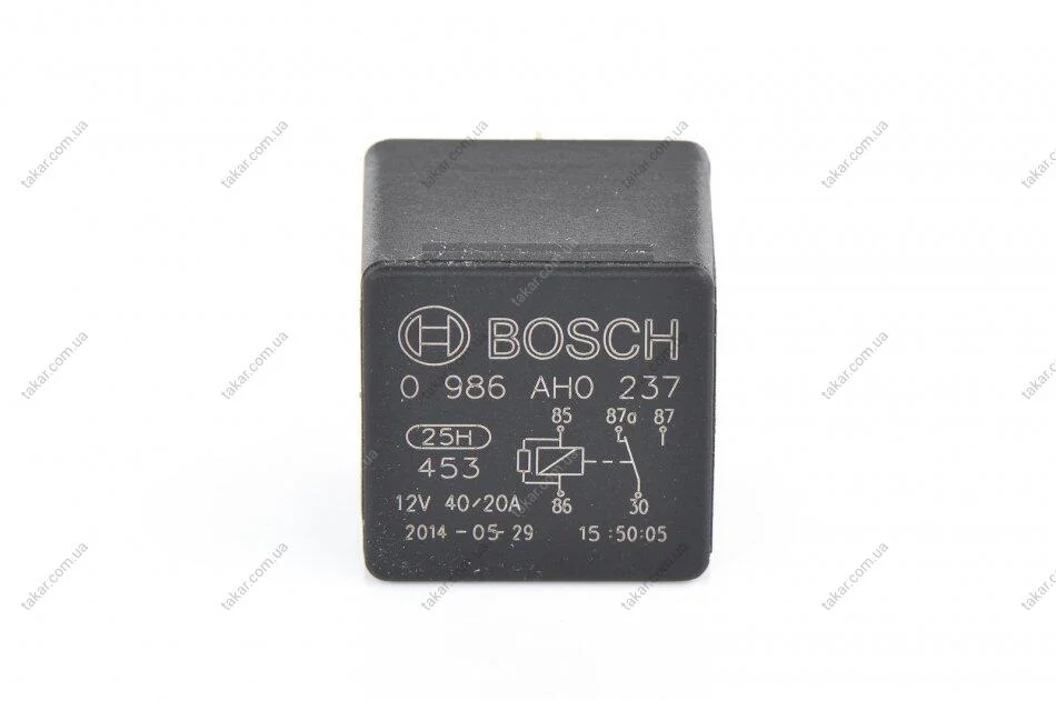Малогабаритне pеле BOSCH 0986AH0237 (фото 1)