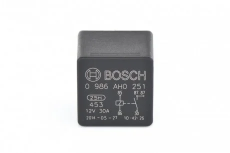 Малогабаритне pеле BOSCH 0986AH0251
