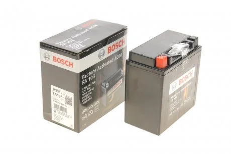 Мотоциклетна акумуляторна батарея BOSCH 0986FA1030