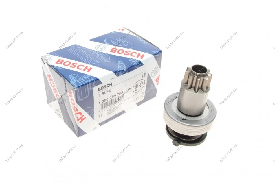 Бендикс стартеру BOSCH 1006209758 (фото 1)