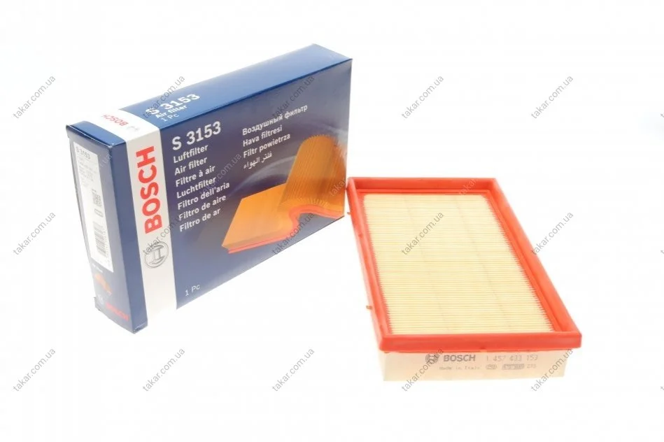 Фільтр повітряний BOSCH 1 457 433 153 (фото 1)