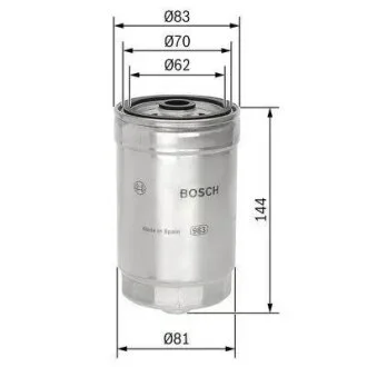 Топливный накручиваемый фильтр дизель BOSCH 1 457 434 314