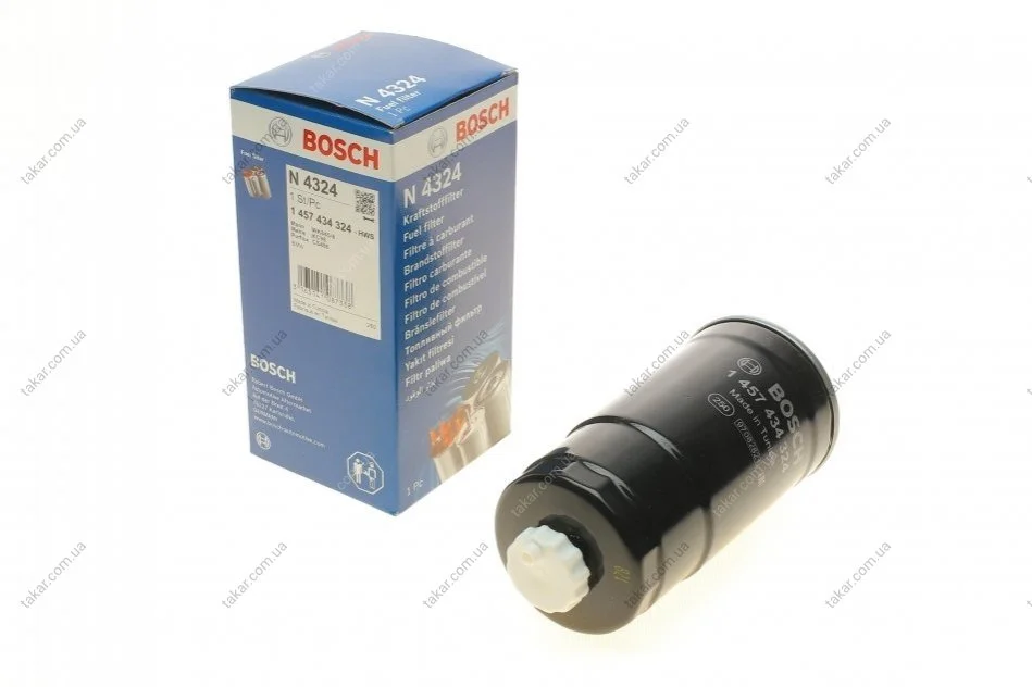 Паливний фільтр, що накручується, дизель BOSCH 1 457 434 324 (фото 1)