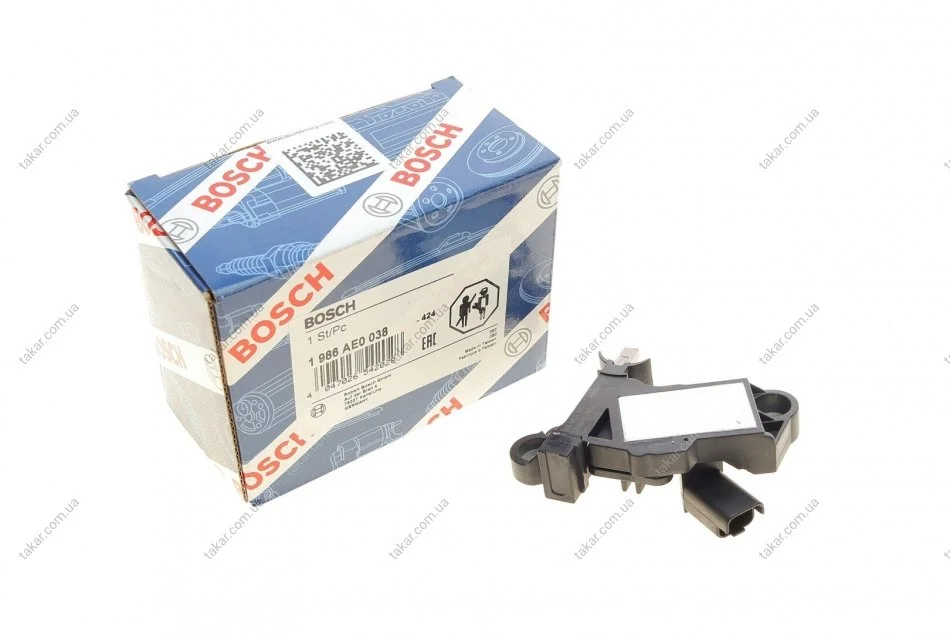 Регулятор напряжения генератора BOSCH 1986AE0038 (фото 1)