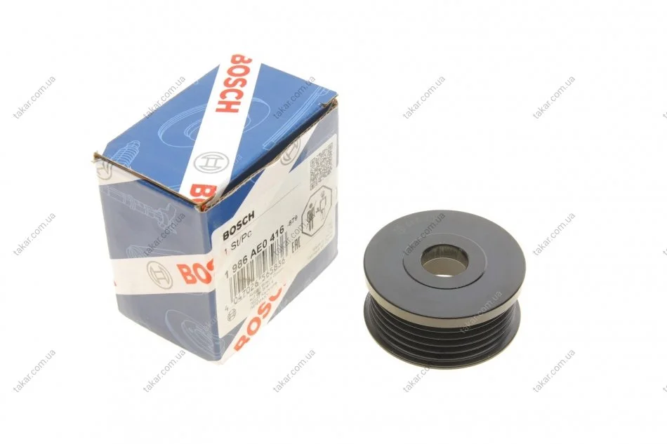 Шків генератора BOSCH 1986AE0416 (фото 1)