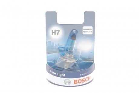 Лампа галогенная PX26d, H7 BOSCH 1 987 301 012